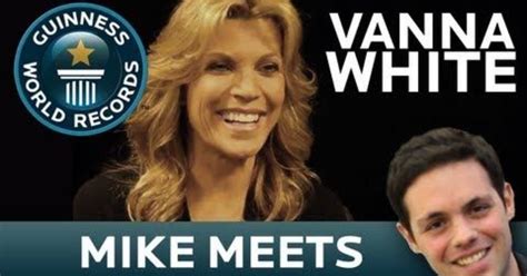 vanna white rekorde|Mike Meets Vanna White